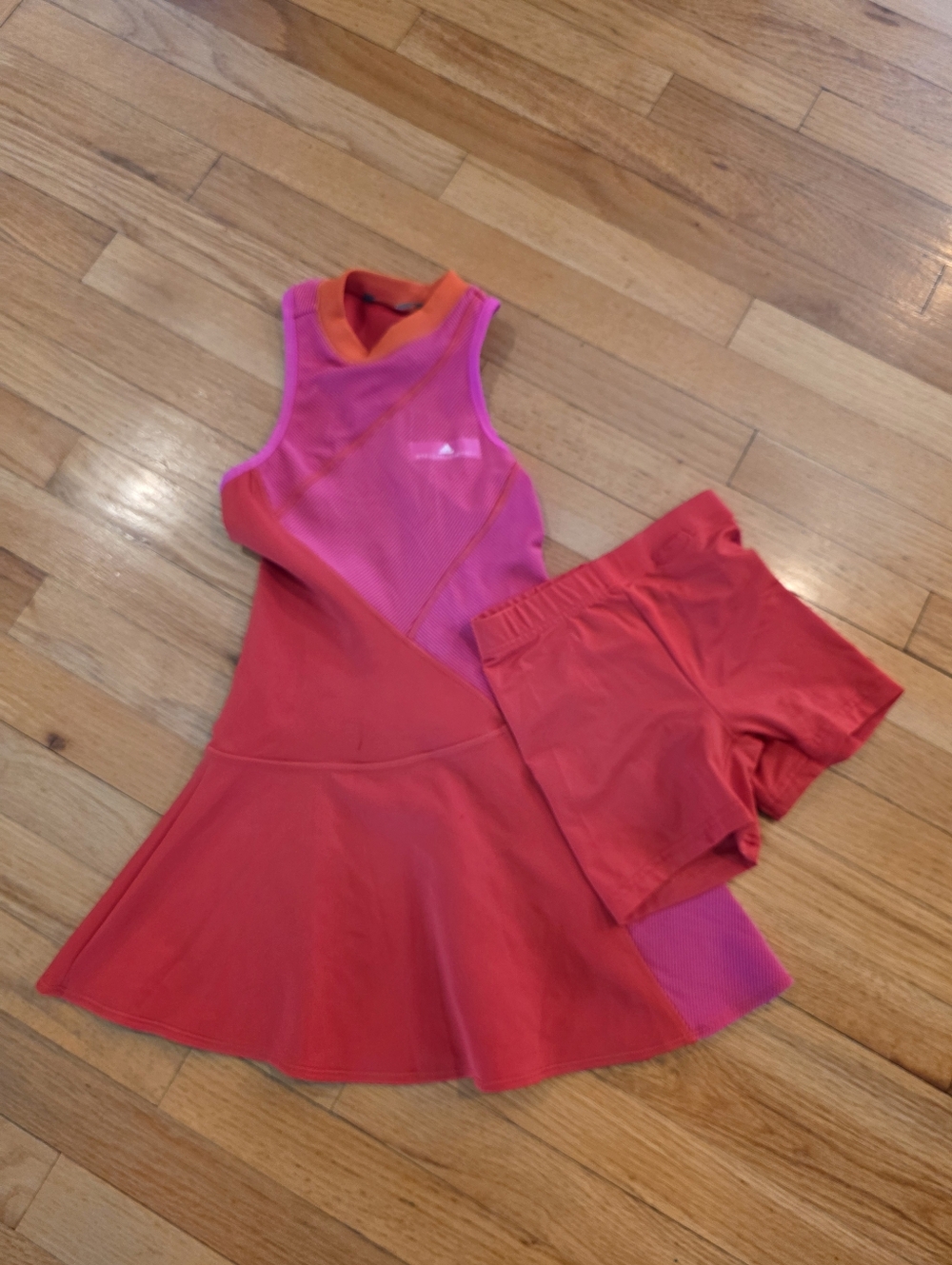Adidas X Stella Mccartney Tennis Dress With Shorts